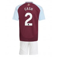 Dětský fotbalový dres Aston Villa Matty Cash #2 2024-25 Domácí Krátký Rukáv (+ trenýrky)